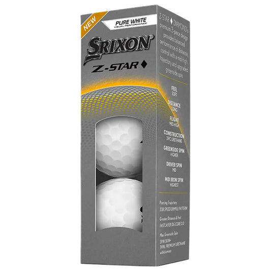 Caja de 12 pelotas de golf Srixon Z-Star Diamond