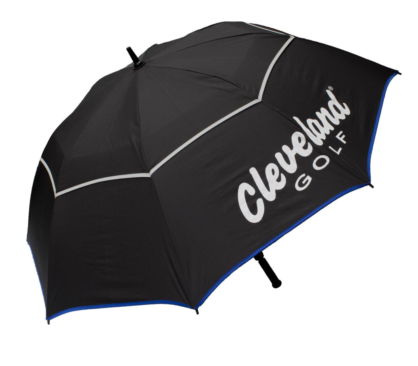 Paraguas de golf Cleveland Golf negro de 64 pulgadas