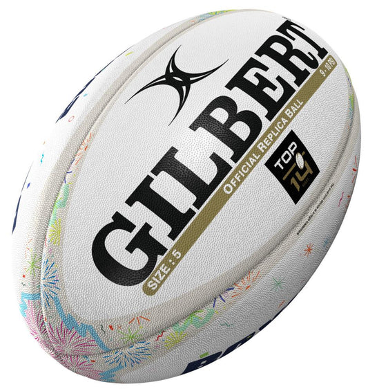 Réplica del balón de rugby Gilbert del Boxing Day de 2023