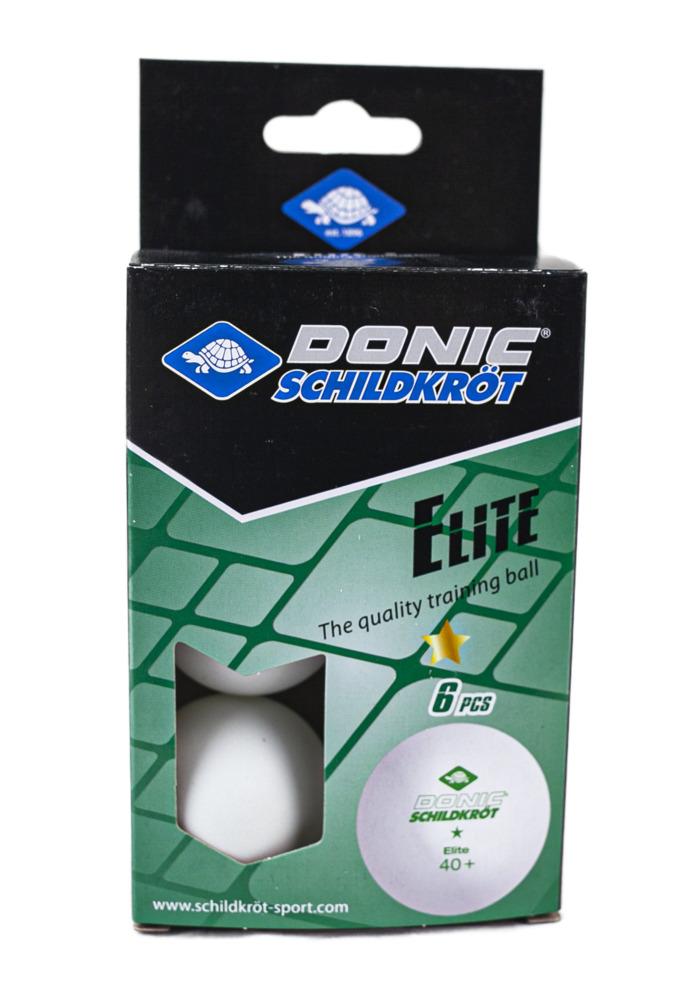6 pelotas de tenis de mesa Donic Schildkröt Elite