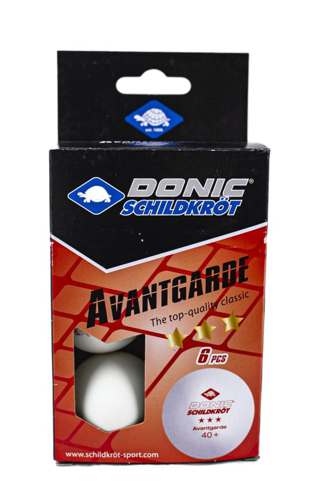 6 Donic Schildkröt Avantgrade Table Tennis Balls
