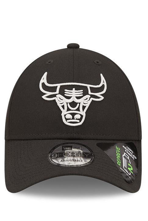 Casquette New Era des Chicago Bulls Noire