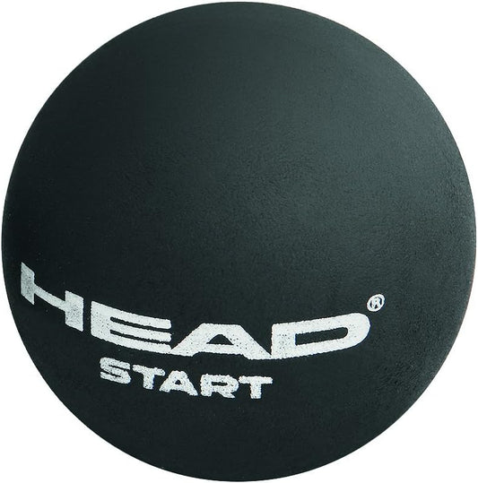 3 pelotas de squash Head Start White Point