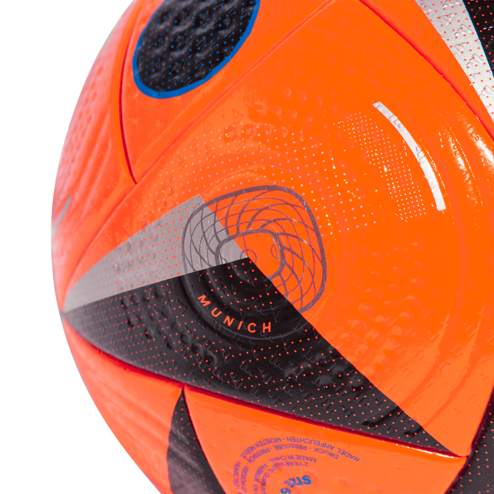 Balón de fútbol fluorescente oficial Adidas Euro 2024 Match