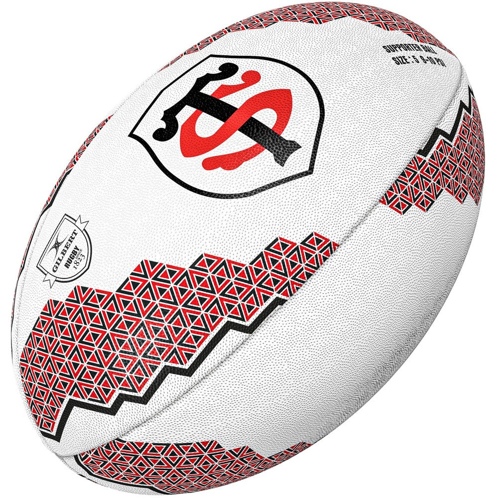 Balón de rugby Gilbert, partidario del Stade Toulousain
