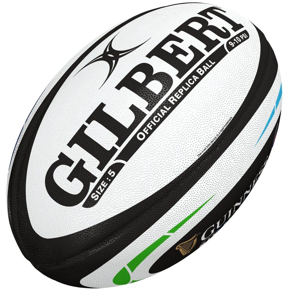 Réplica del balón de rugby Guinness de las Seis Naciones de Gilbert