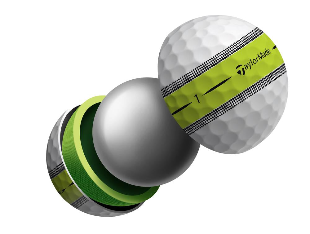 Boite de 12 Balles de Golf TaylorMade Tour Response Stripe
