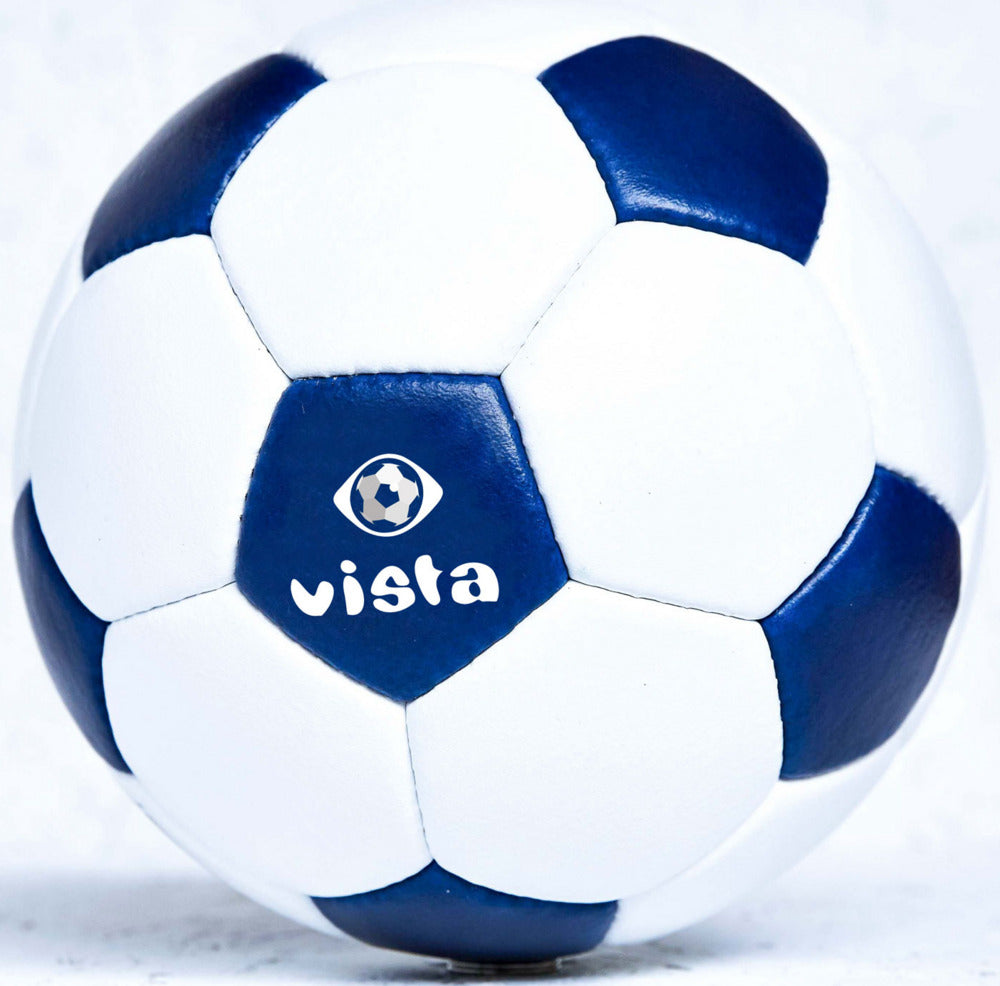 Vista Retro Azul Fútbol Responsable