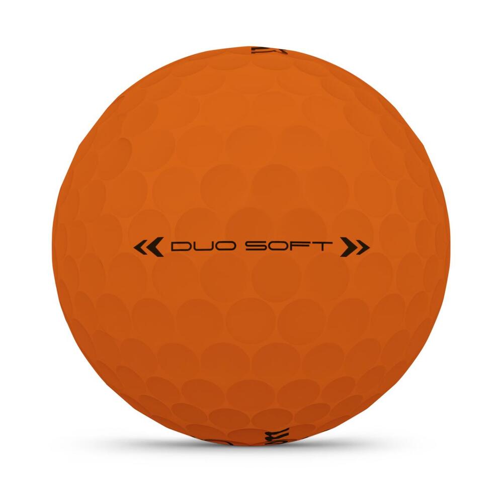 Wilson Duo Soft Orange Golf Balls