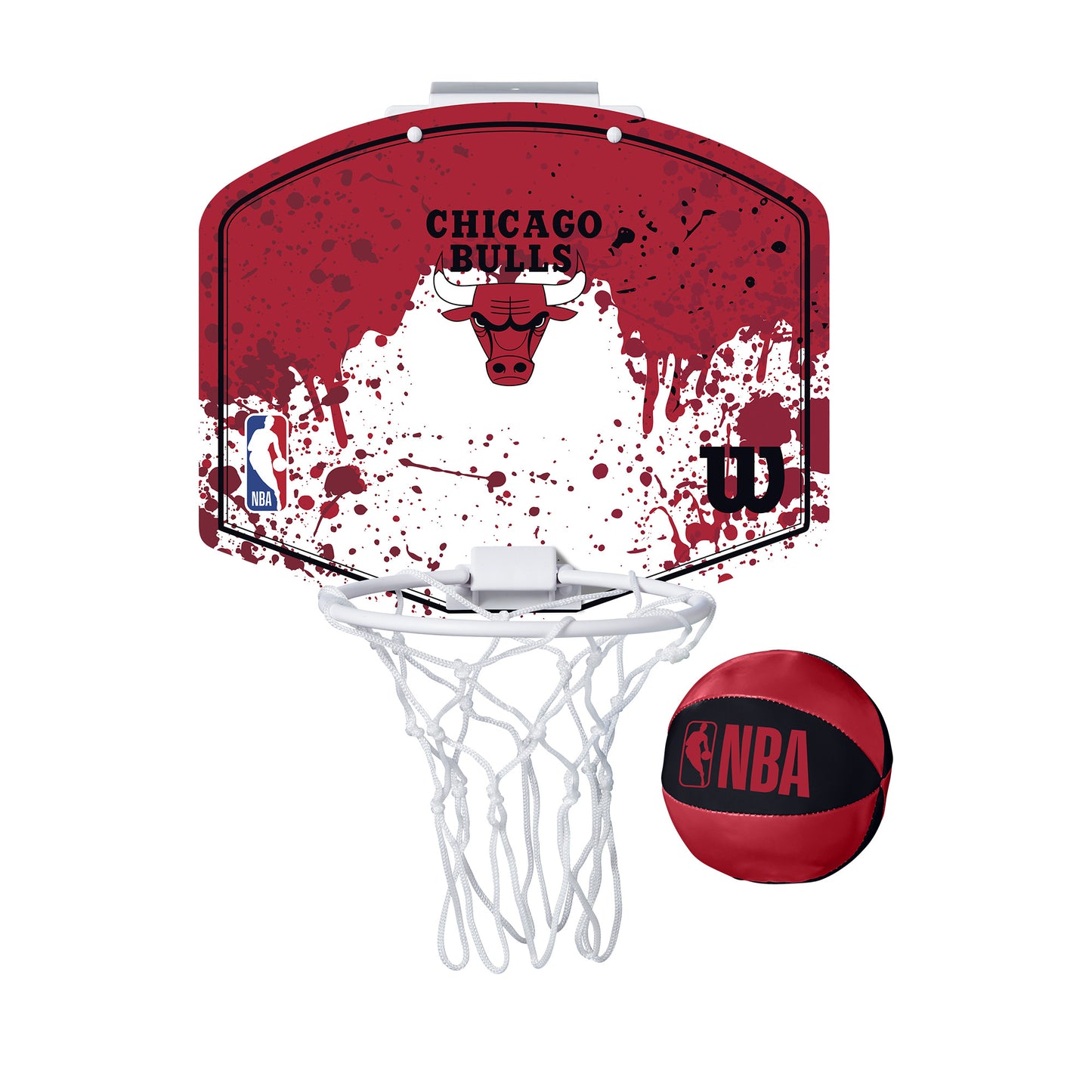 Minicanasta de baloncesto Wilson NBA de los Chicago Bulls