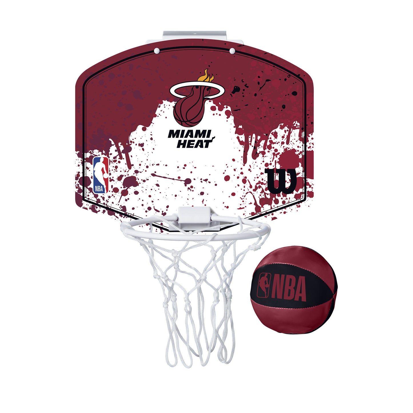 Mini aro de baloncesto Wilson NBA Miami Heat