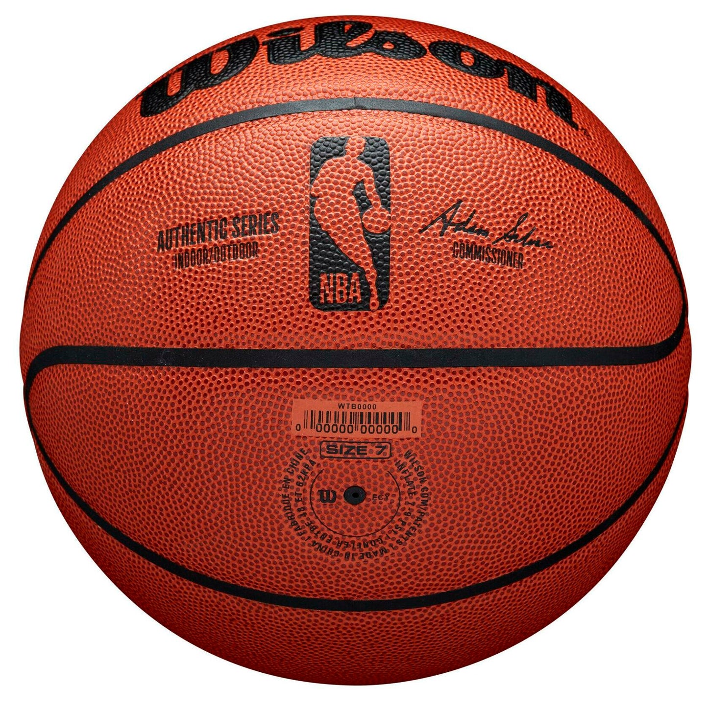 Wilson NBA Authentic Series Indoor/Outdoor Basketball