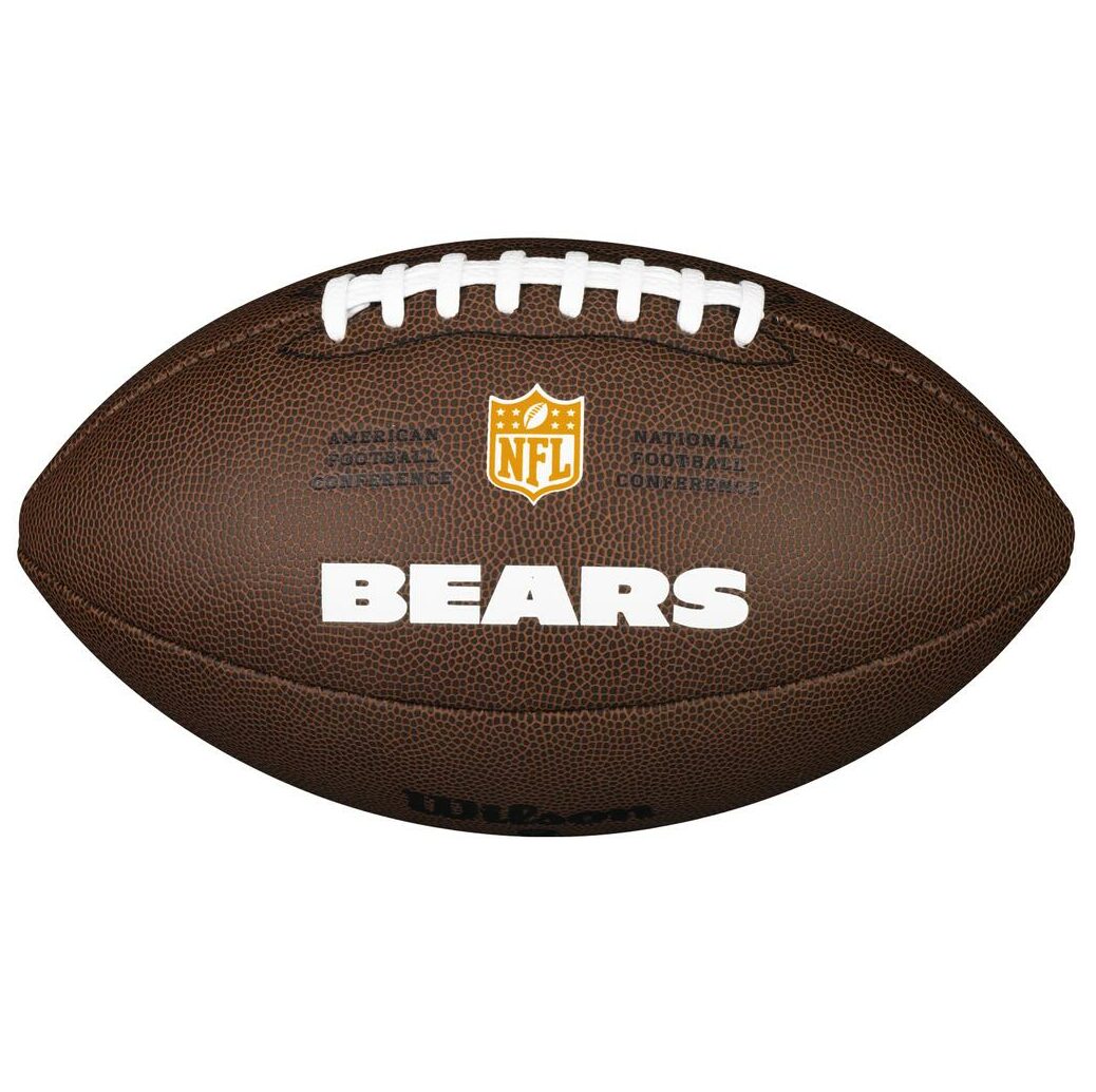 Ballon de Football Américain Wilson des Chicago Bears