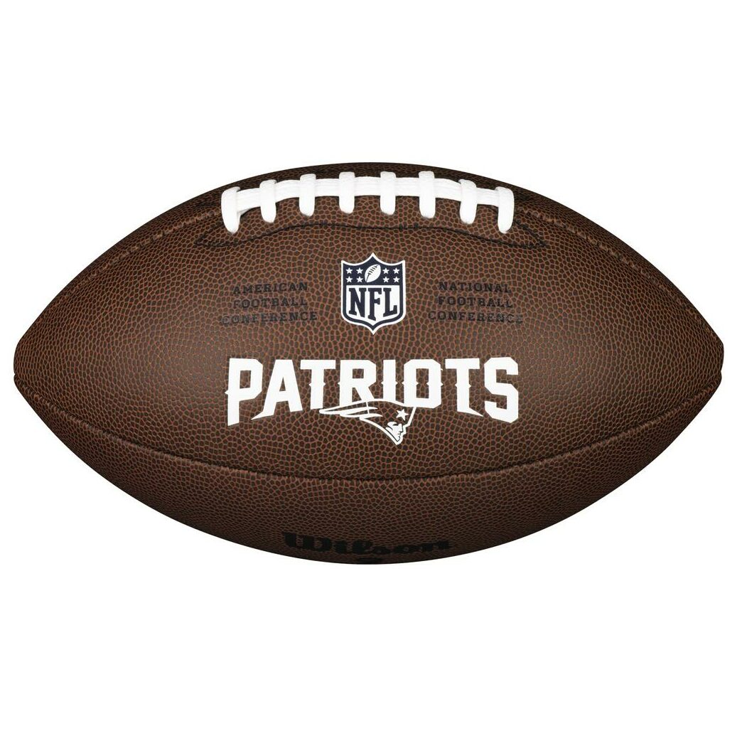 Ballon de Football Américain Wilson des New England Patriots