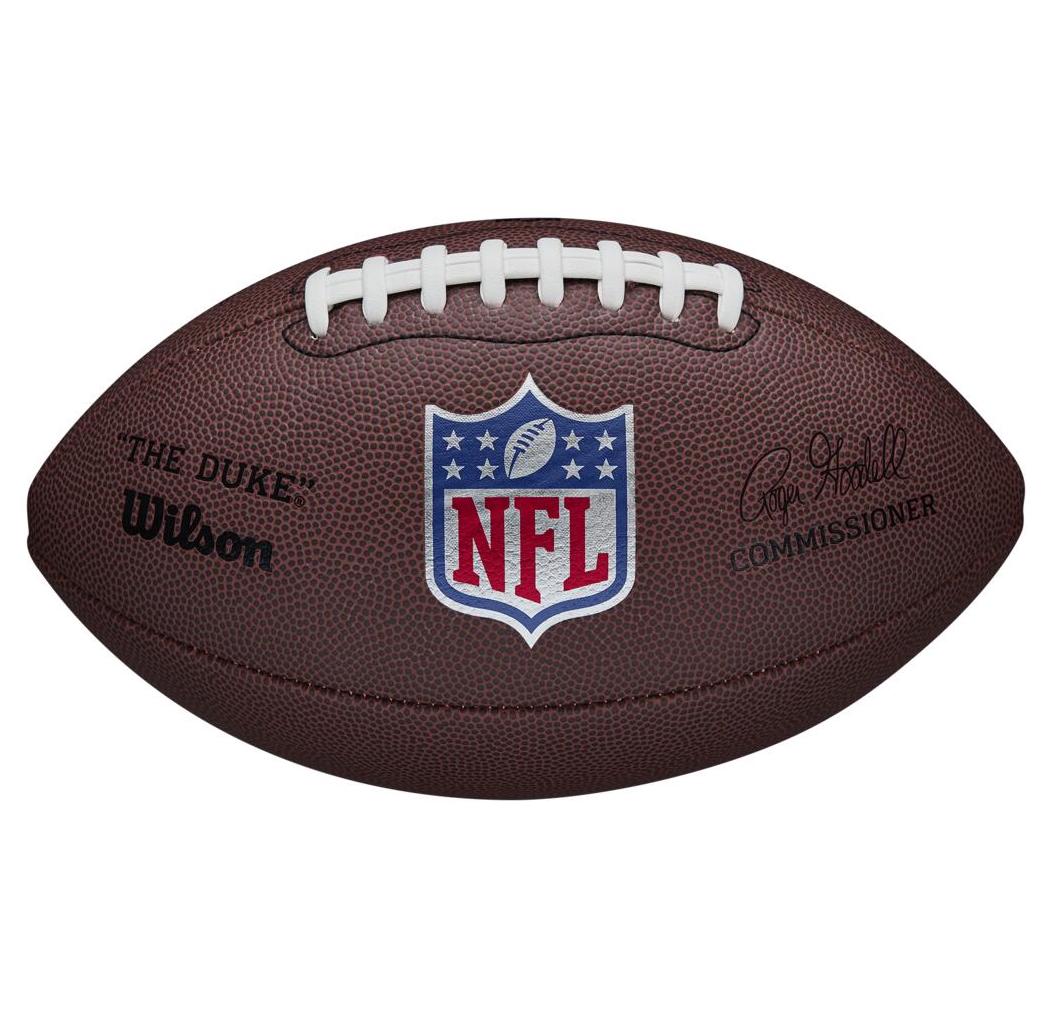 Wilson NFL DUKE REPLICA Balón de fútbol americano, plano, nuevo