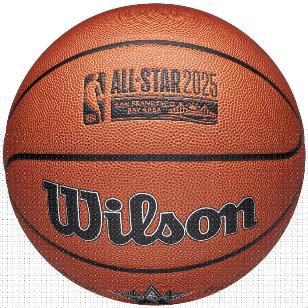 Réplica de colección del balón de baloncesto Wilson All Star Game 2025