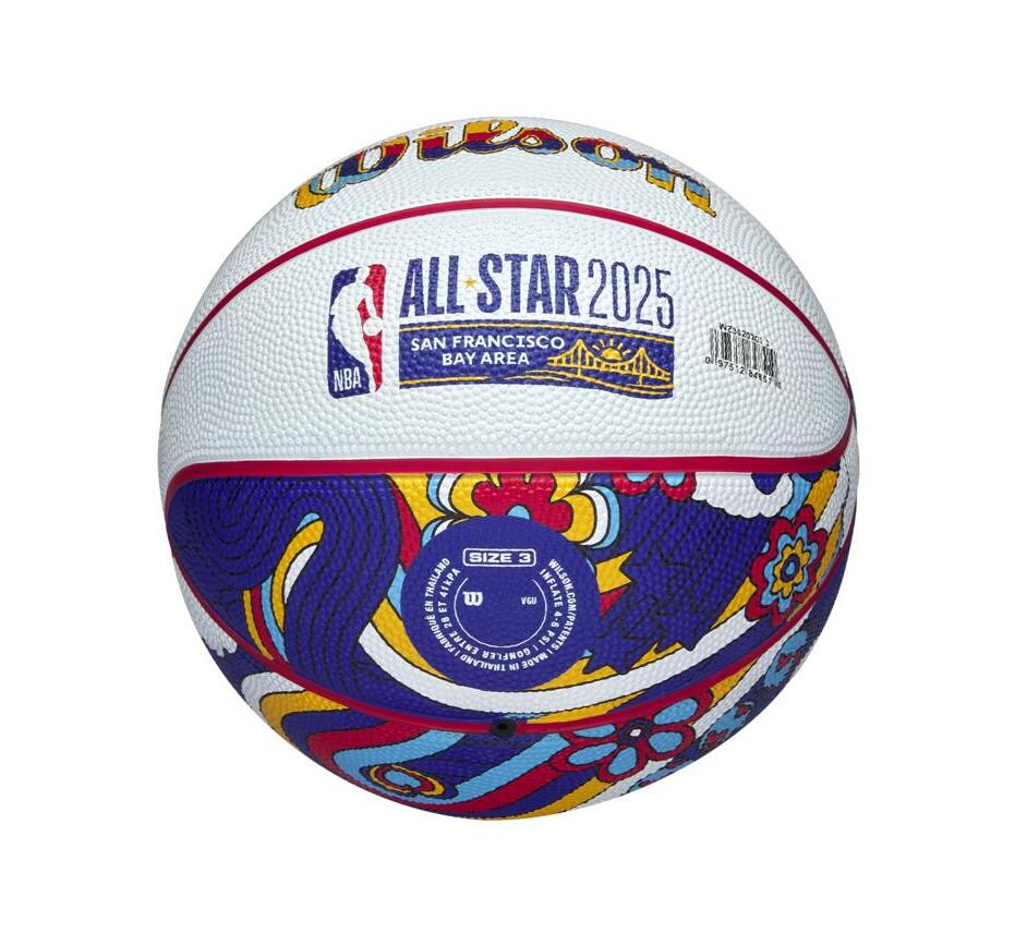 Minibalón de baloncesto Wilson NBA All Star Game 2025