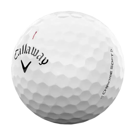 Caja de 12 pelotas de golf Callaway Chrome Soft White (nuevas)
