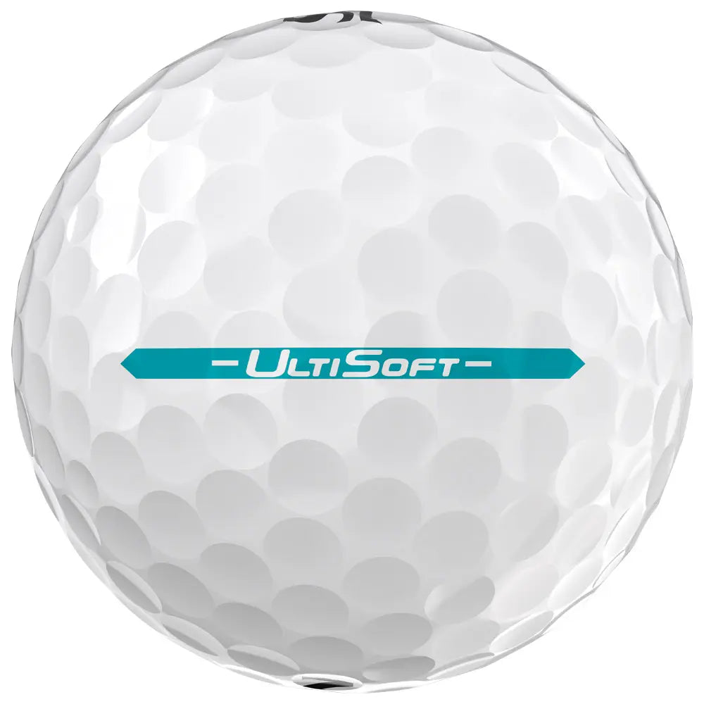 Box of 12 Srixon Ultisoft White Golf Balls (New)