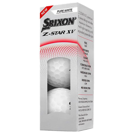 Nuevas pelotas de golf Srixon Z-Star XV