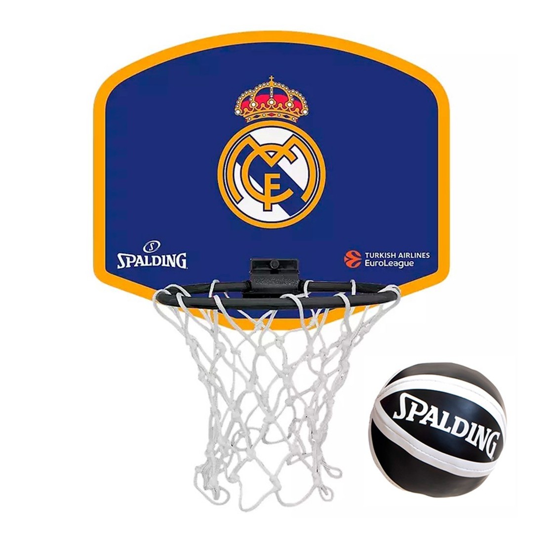 Mini panier Spalding EuroLeague Team Real Madrid
