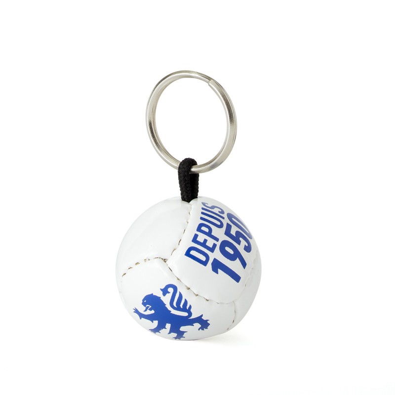 CUSTOMIZABLE FOOTBALL KEYCHAIN