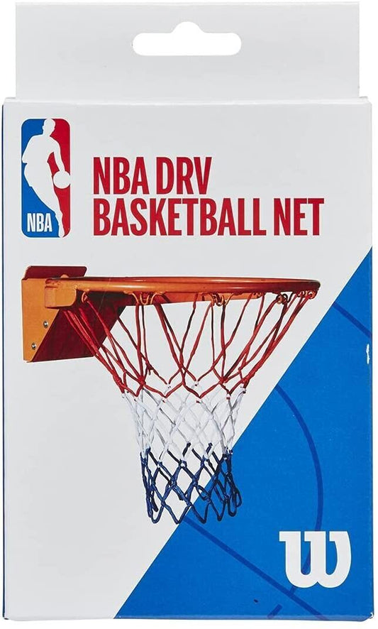 Red de baloncesto Wilson NBA, azul, blanco y rojo