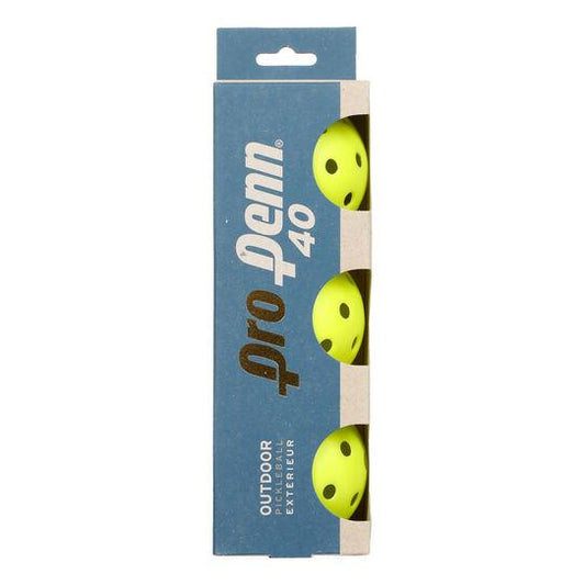 Juego de 3 bolas de pickleball Head Pro Penn 40