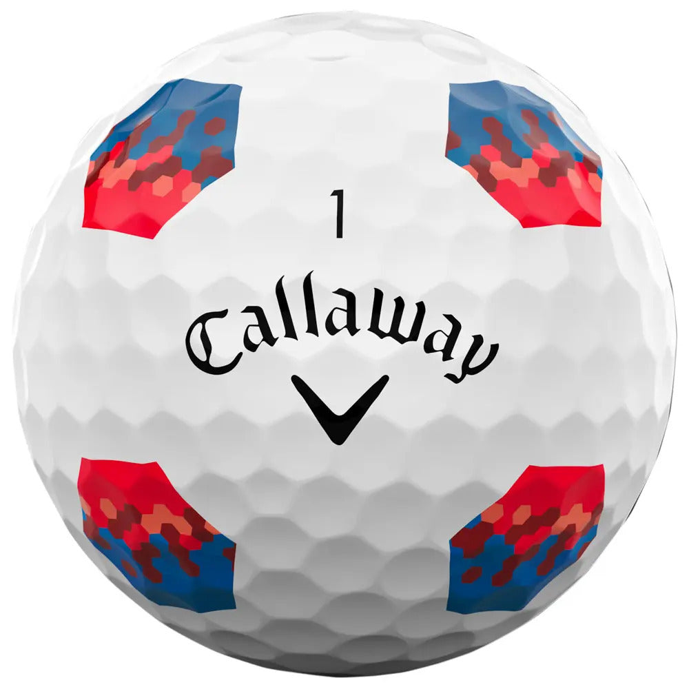 Boite de 12 Balles de Golf Callaway Chrome Soft TruTrack