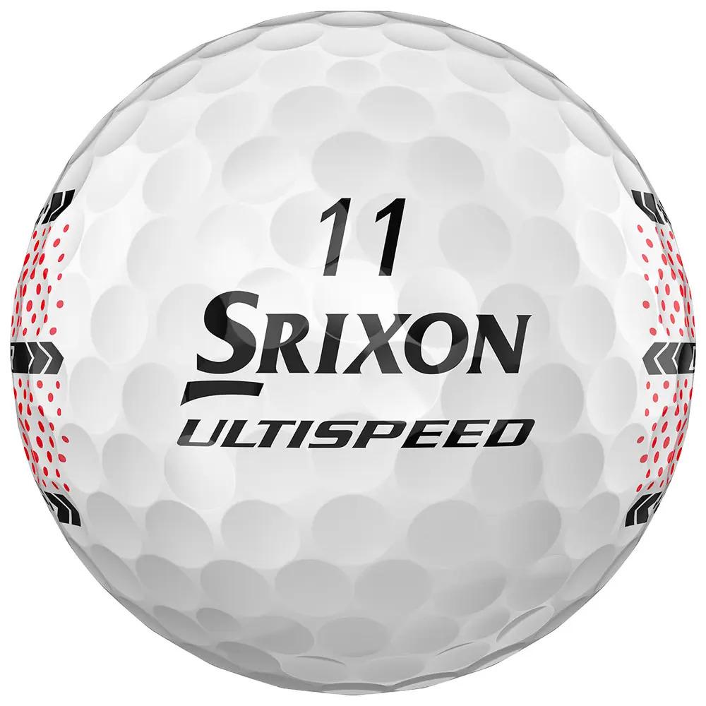 Box of 12 Srixon Ultispeed Trackline Golf Balls