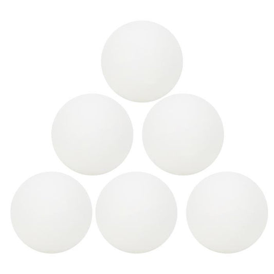 6 pelotas de tenis de mesa blancas Spacecourt