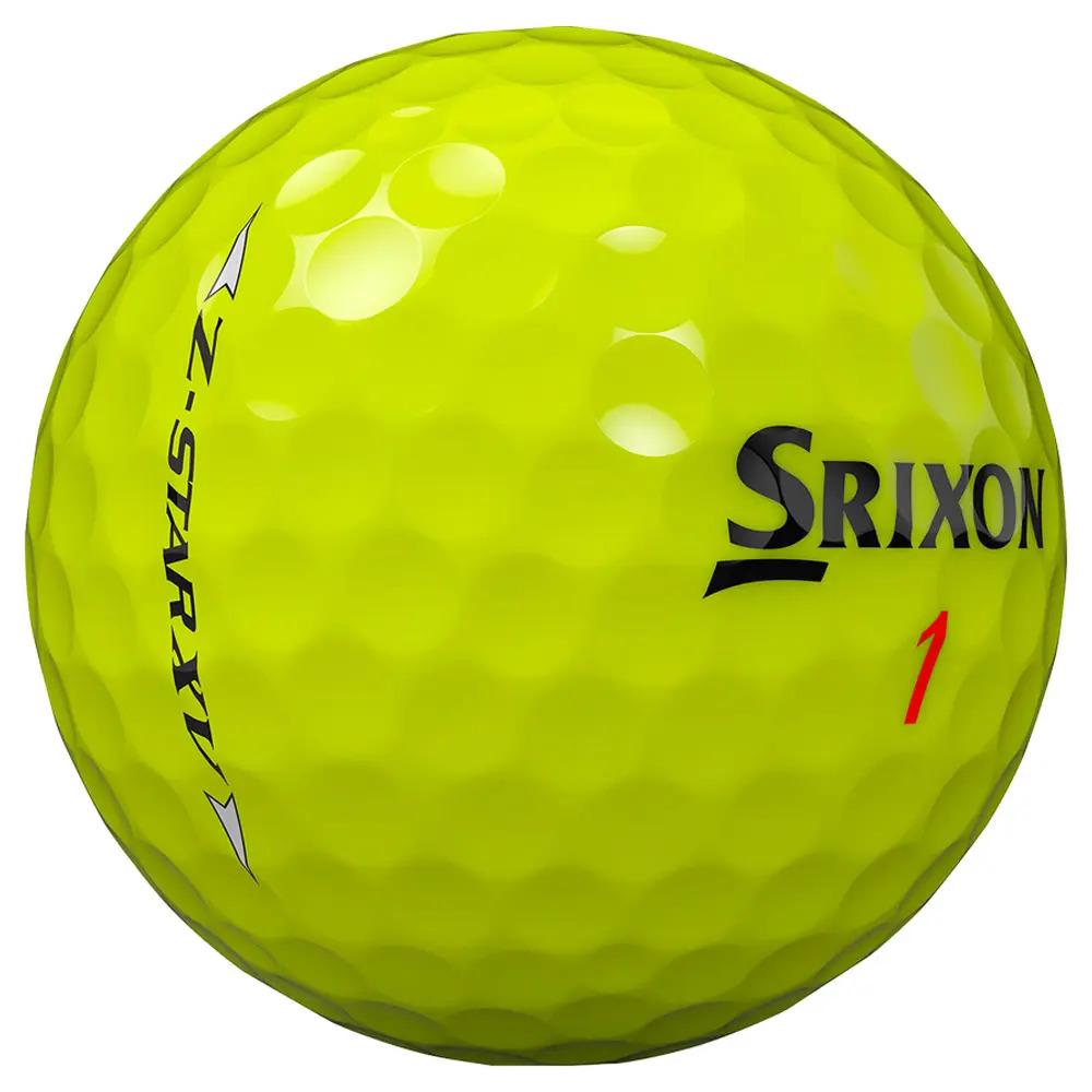 Pelotas de golf Srixon Z-Star XV amarillas nuevas