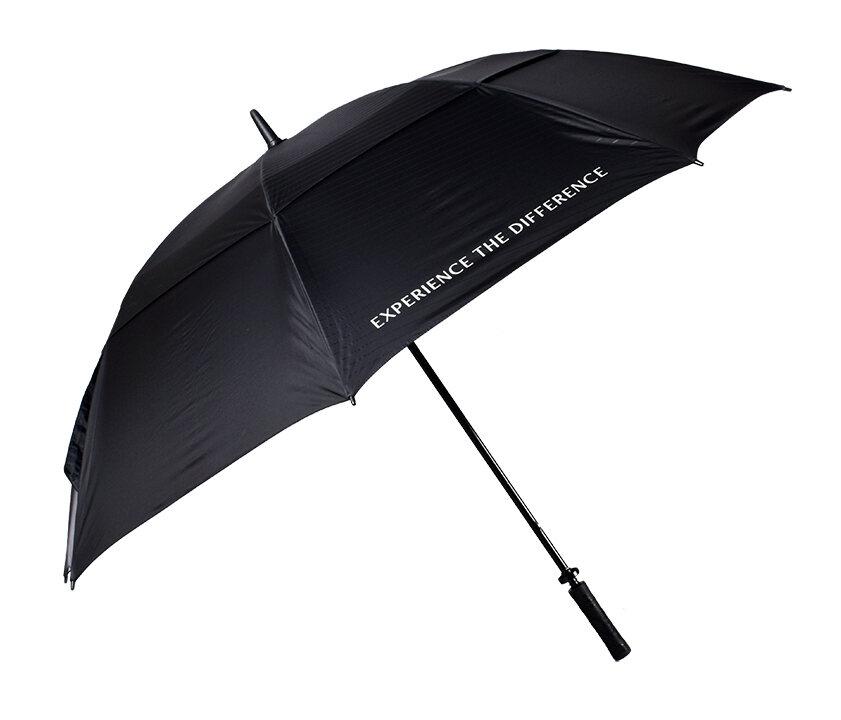 Paraguas de golf Xxio negro de 62 pulgadas con protección UV