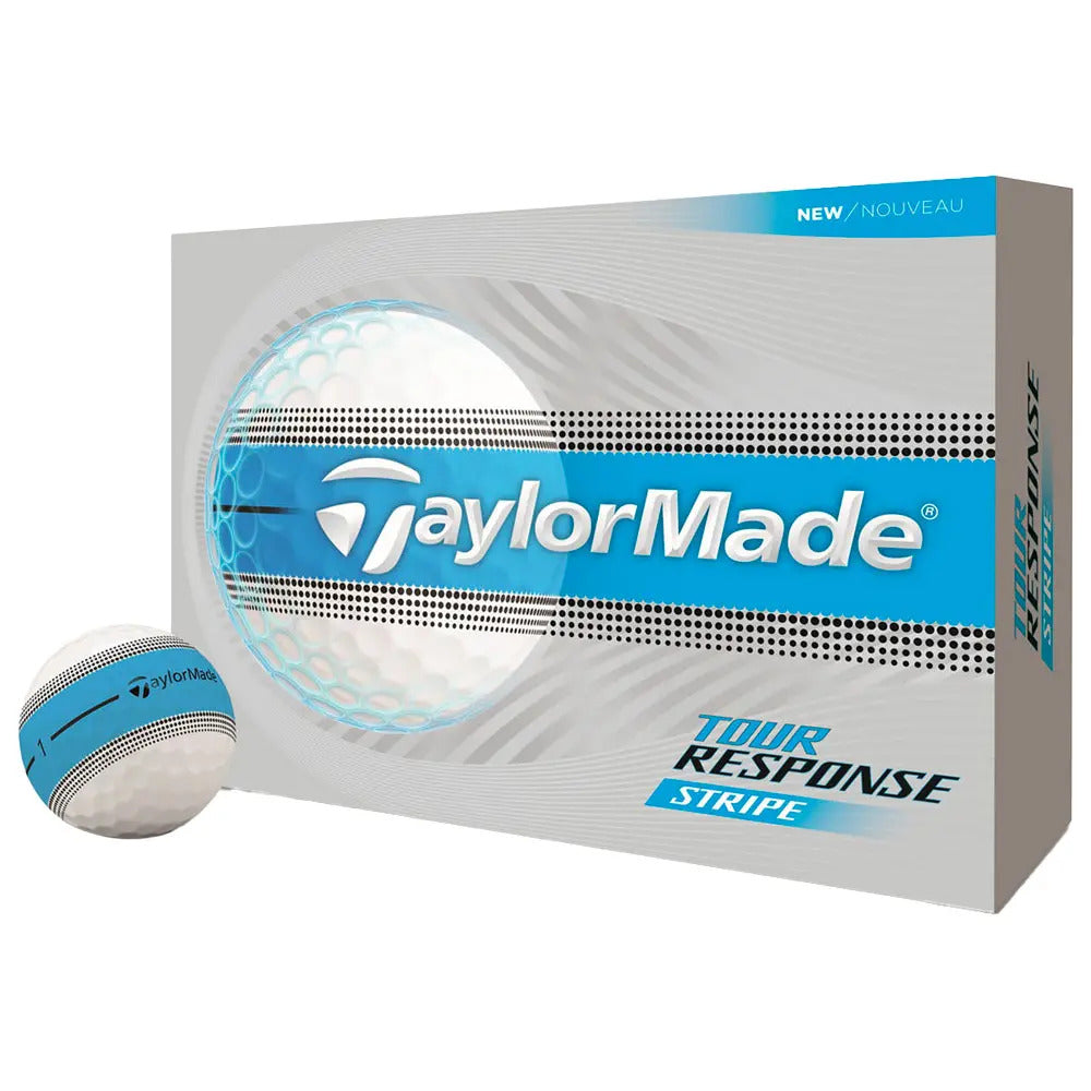 Boite de 12 Balles de Golf TaylorMade Tour Response Stripe