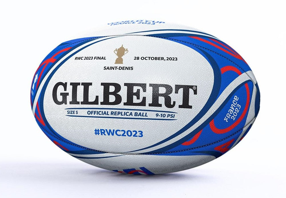 Réplica oficial del balón de rugby Gilbert de la final de la Copa Mundial de 2023