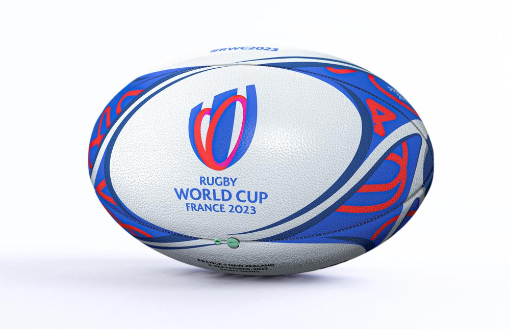 Balón oficial de rugby Gilbert Copa Mundial Francia-Uruguay 2023