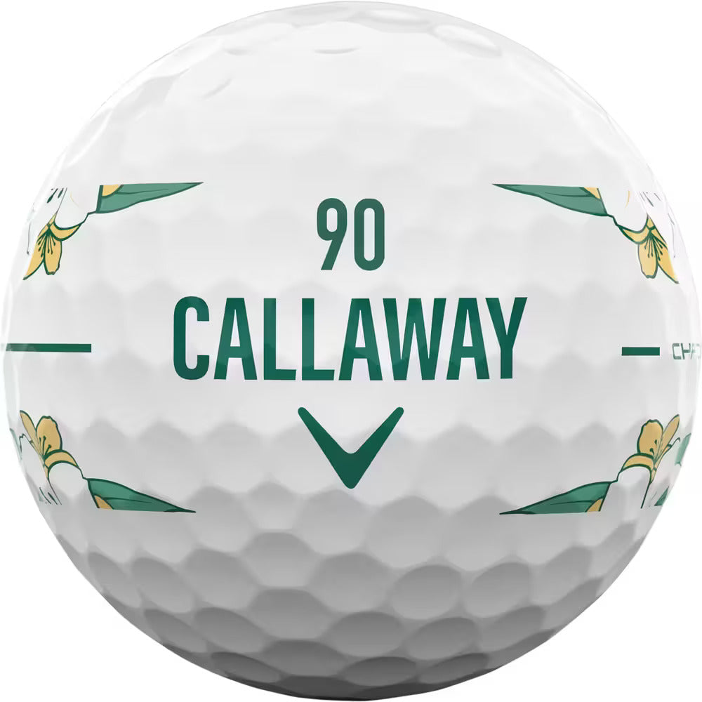 Boite de 12 Balles de Golf Callaway Chrome Tour Major Series