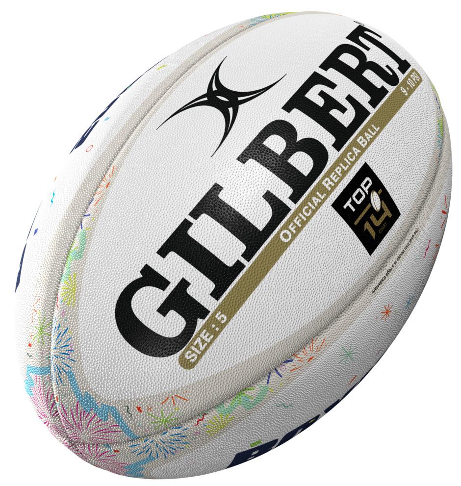 Réplica del balón de rugby Gilbert del Boxing Day de 2023