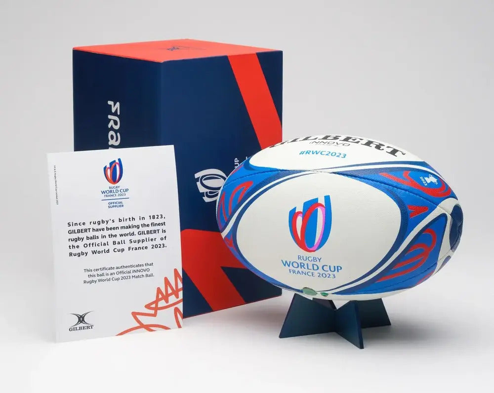 Balón oficial de rugby Gilbert Copa Mundial Francia-Uruguay 2023