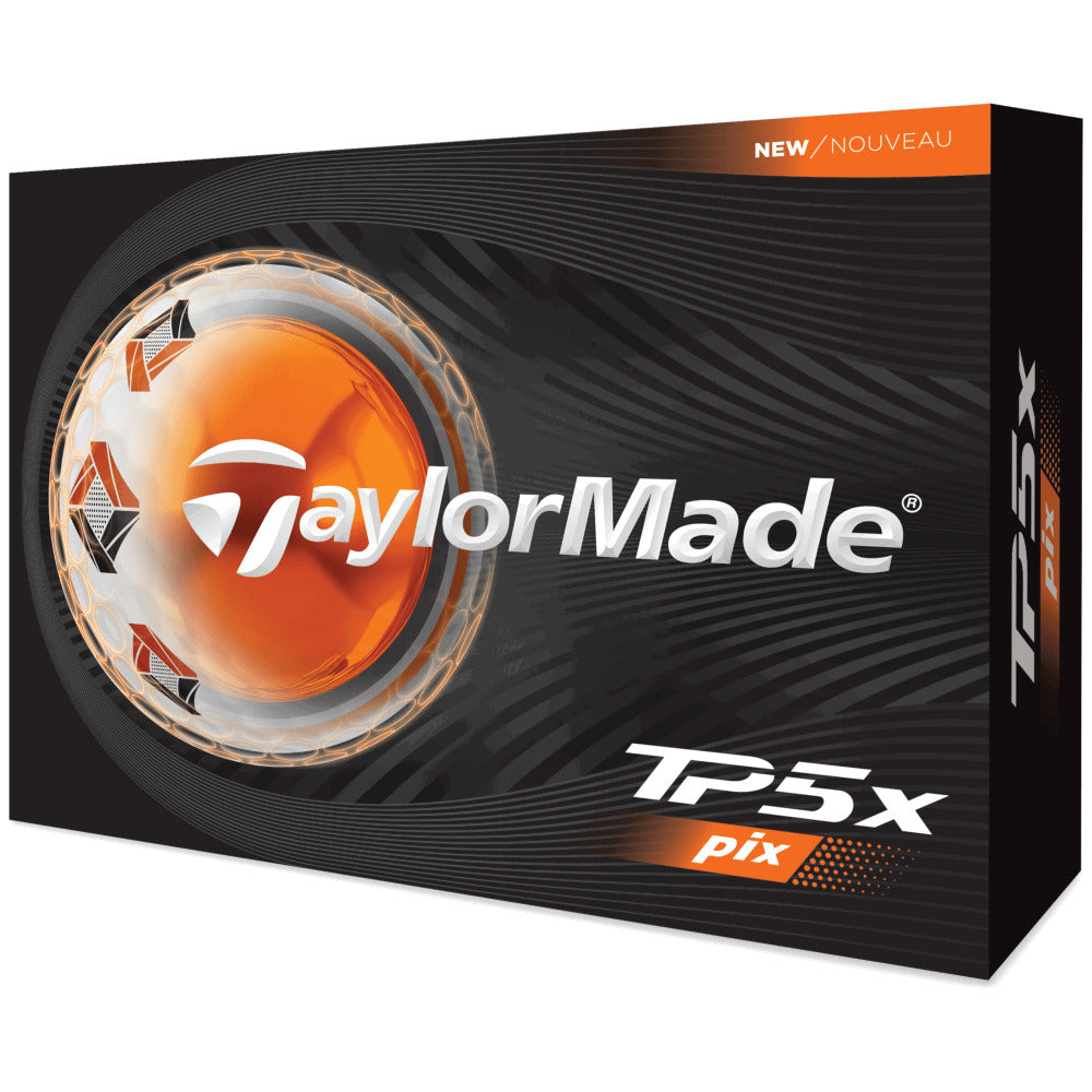 Boite de 12 Balles de Golf TaylorMade TP5 X Pix