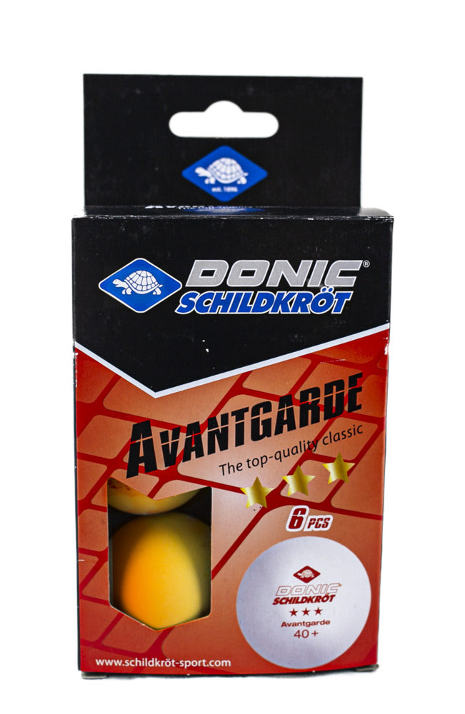6 pelotas de tenis de mesa Donic Schildkröt Avantgrade