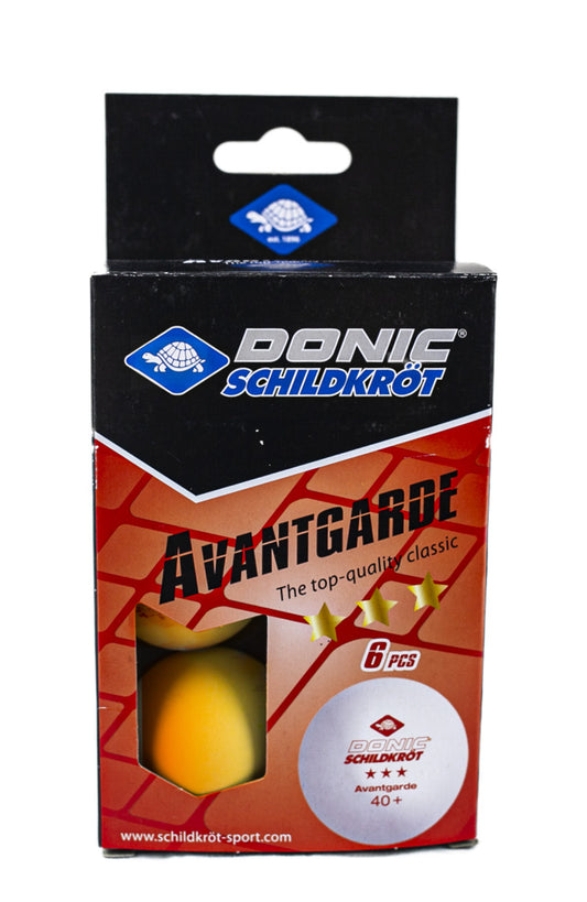 6 pelotas de tenis de mesa Donic Schildkröt Avantgrade