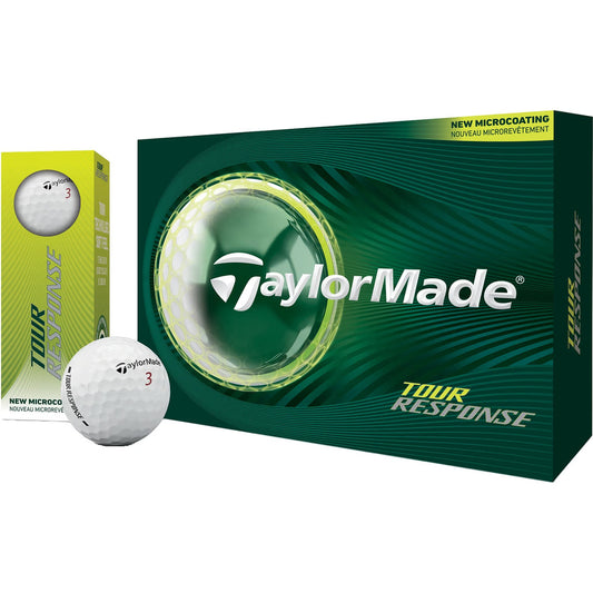 Boite de 12 Balles de Golf TaylorMade Tour Response Blanches