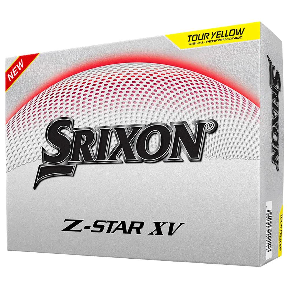 Pelotas de golf Srixon Z-Star XV amarillas nuevas