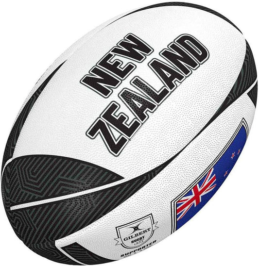 Gilbert Rugby Ball, hincha de Nueva Zelanda