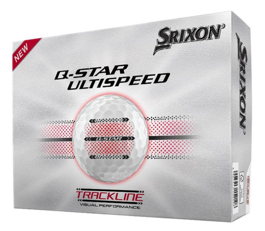 Boîte de 12 Balles de Golf Srixon Ultispeed Trackline