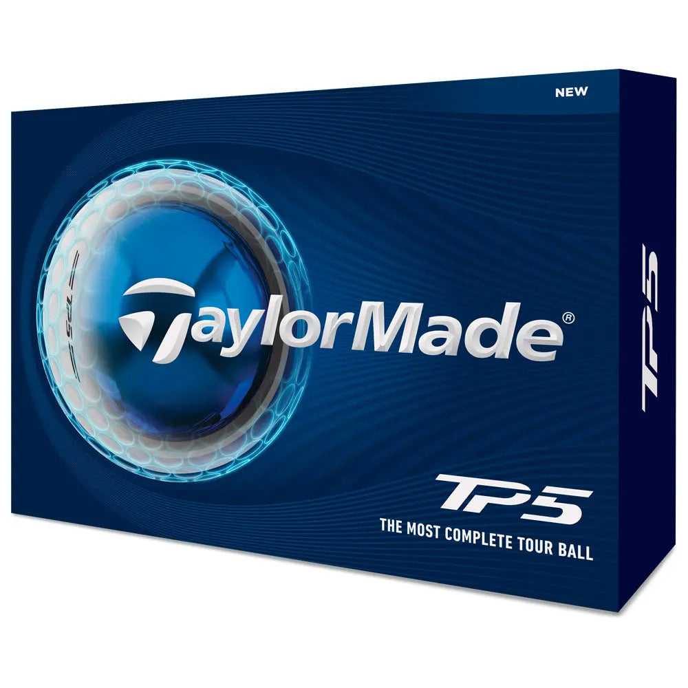 Boite de 12 Balles de Golf TaylorMade TP5 Blanches