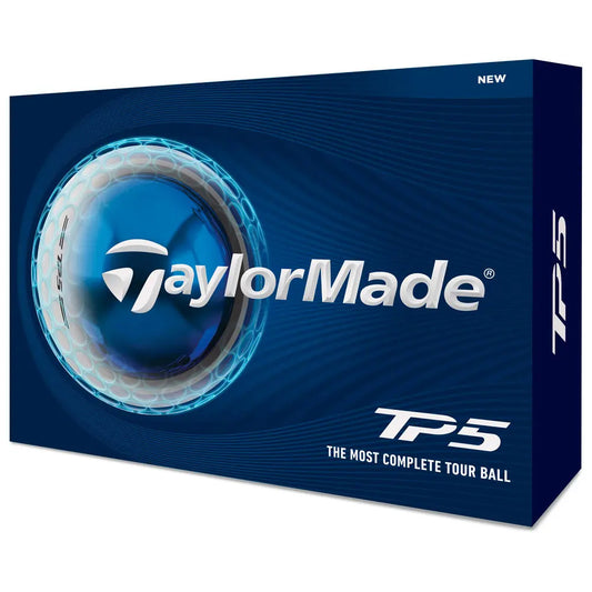 Boite de 12 Balles de Golf TaylorMade TP5 Blanches