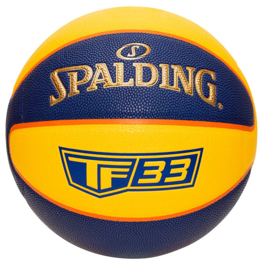 Balón de baloncesto Spalding TF33 Gold Rubber