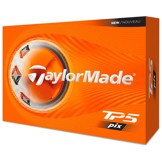 Boite de 12 Balles de Golf TaylorMade TP5 Pix